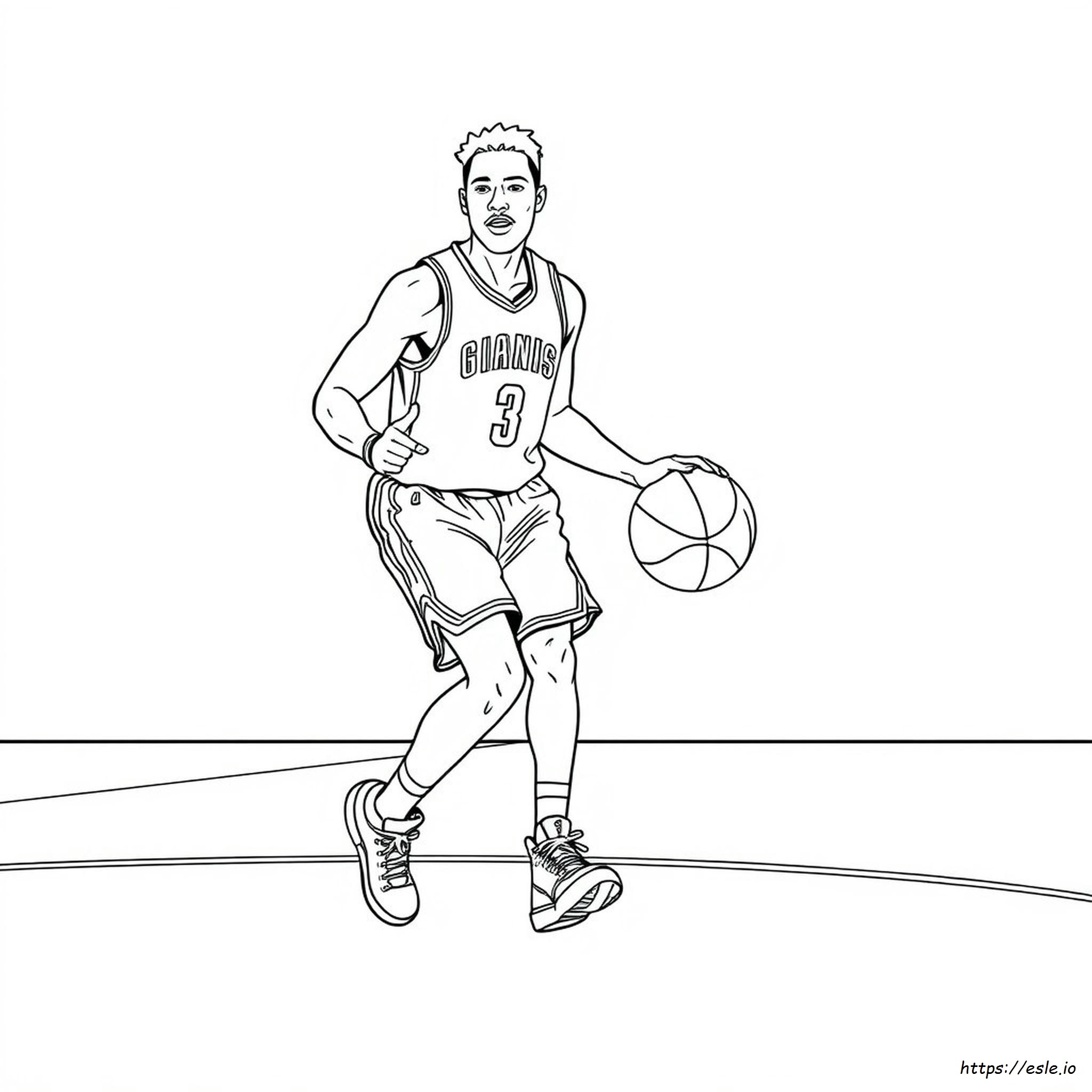 Giannis Antetokounmpo Para Colorir