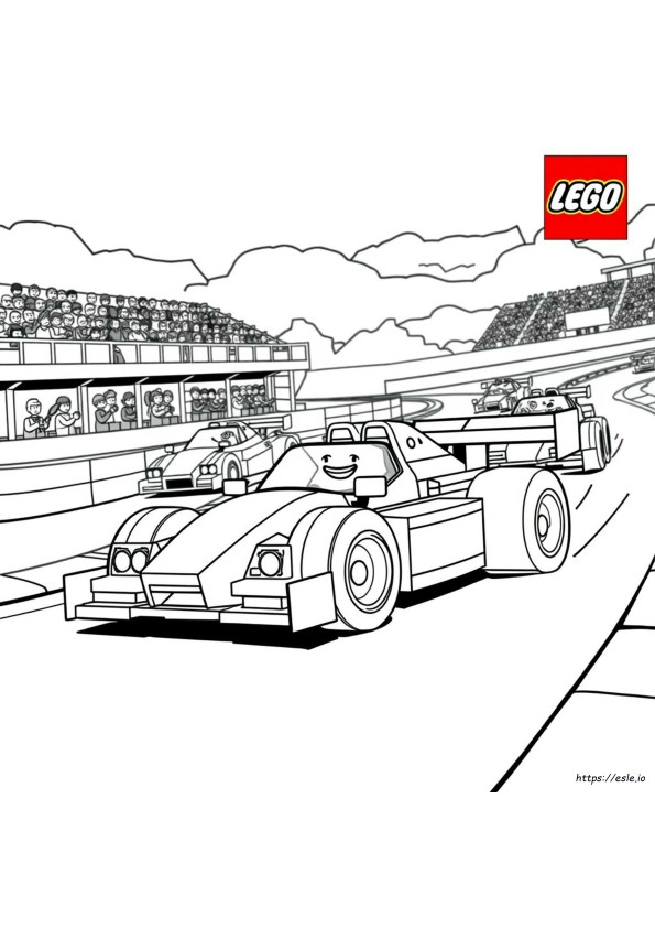 Lego Speed Champions Coloring Pages