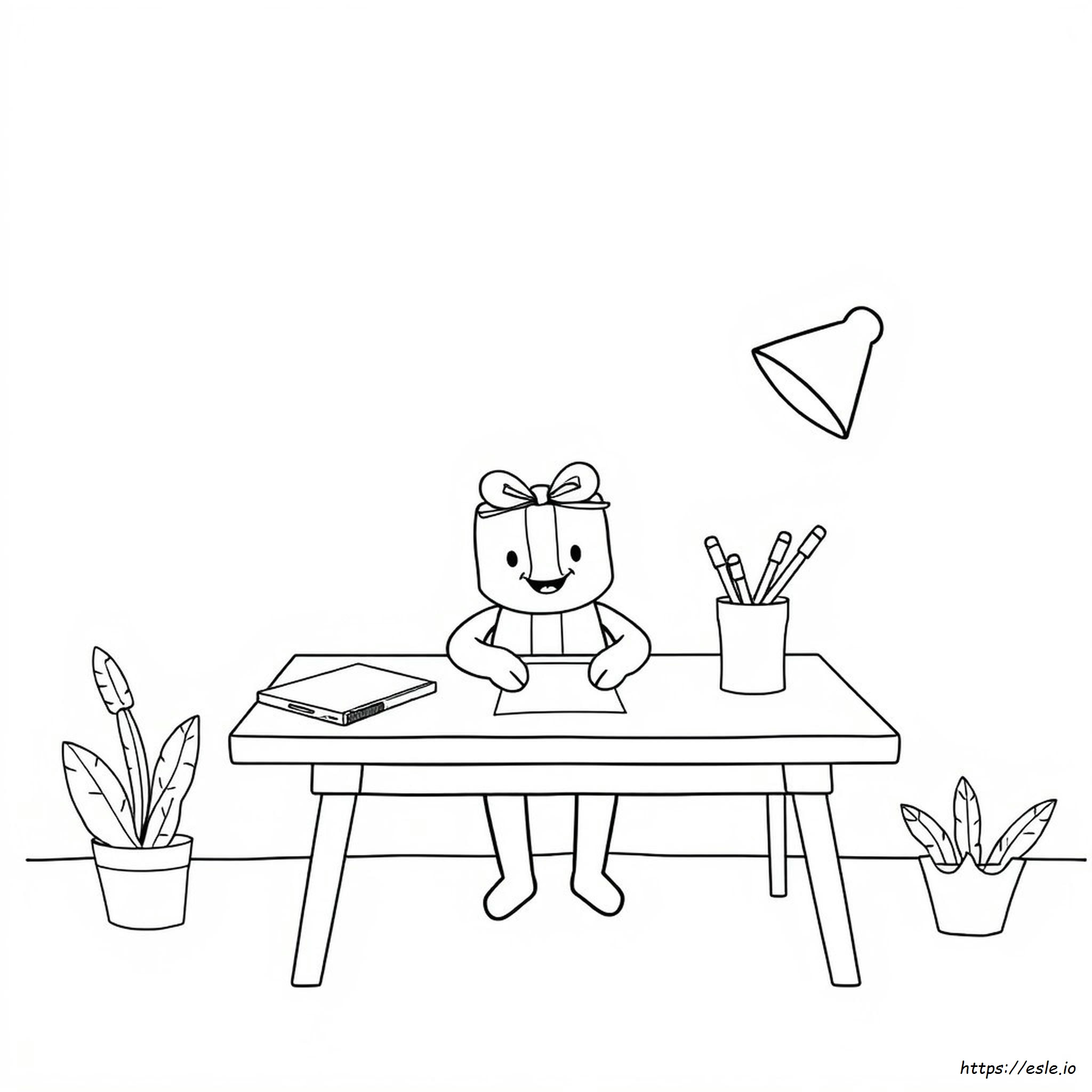 Present Png Coloring Present Colouring In