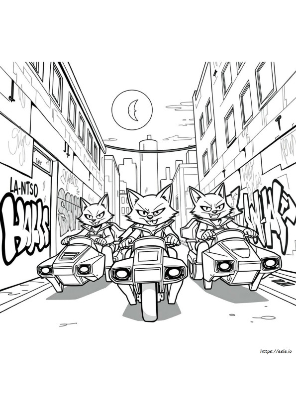 Swat Kats Ausmalbilder