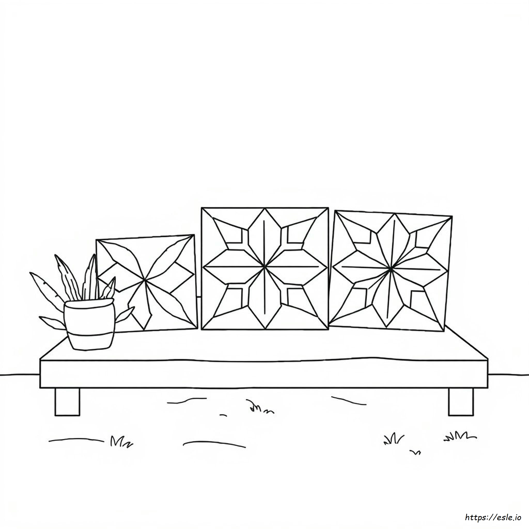 Quilt Blocks Coloring Pages To Print