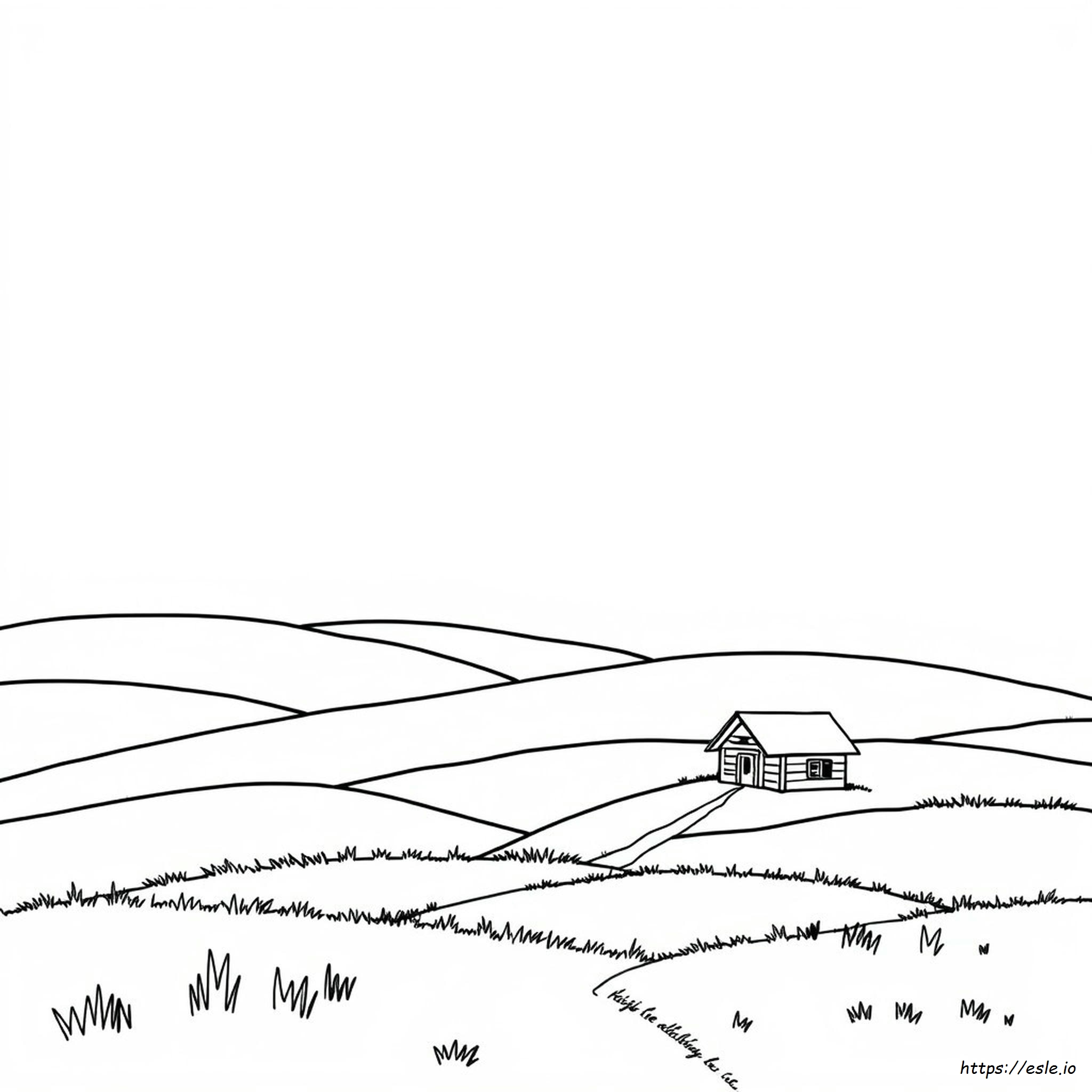 Landscape Coloring Pages To Print