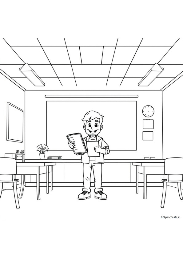 Grader Coloring Page