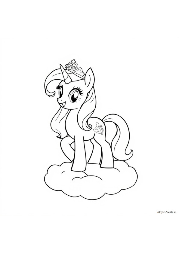 My Little Pony Coloring Pages Princess Cadence