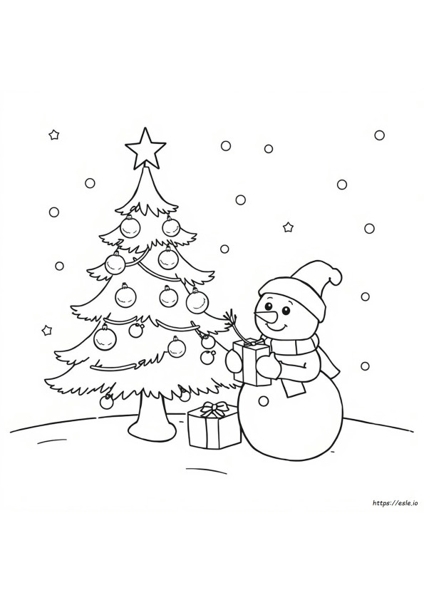 Merry Christmas Coloring Pages For Preschoolers