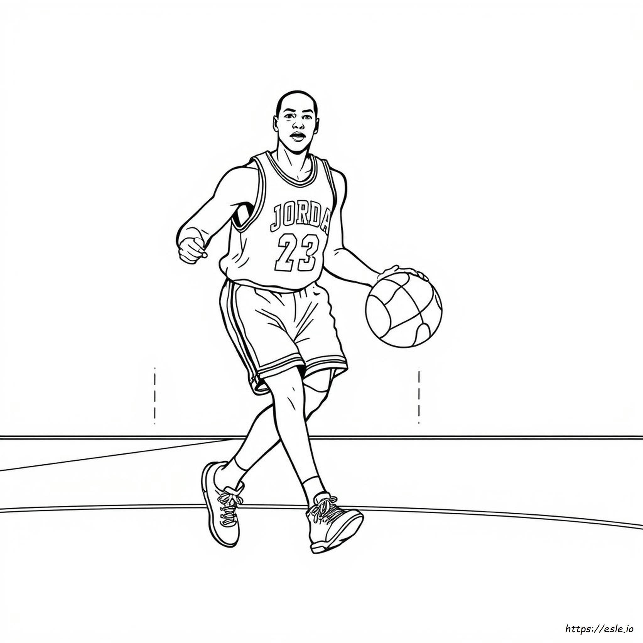 Coloring Pages Of Michael Jordan