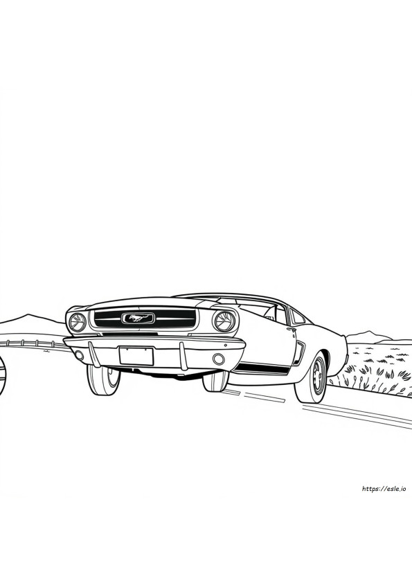 Mustang Coloring Pages Printable