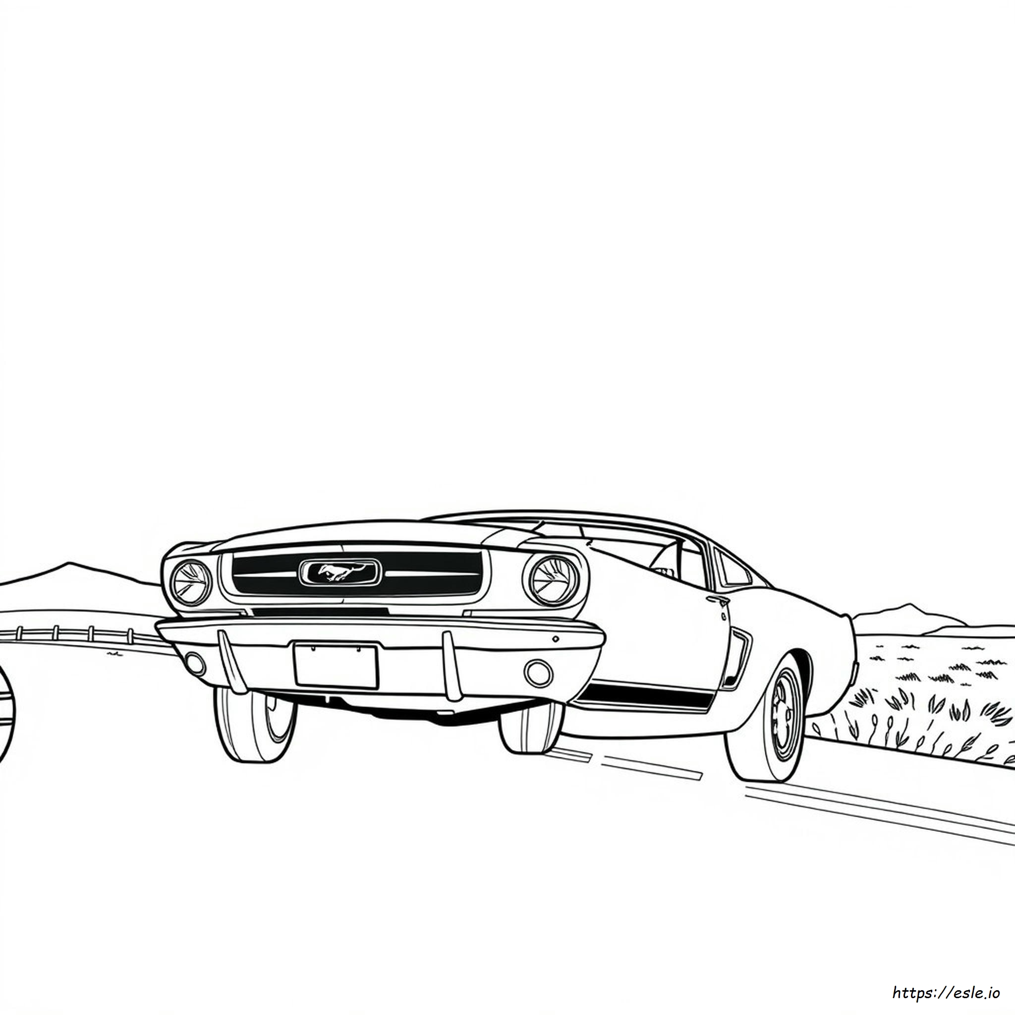 Mustang Coloring Pages Printable