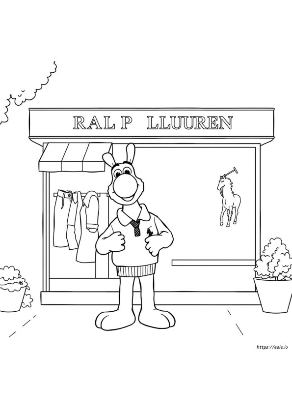 Ralph Lauren Coloring Pages