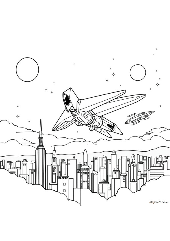 Starscream Coloring