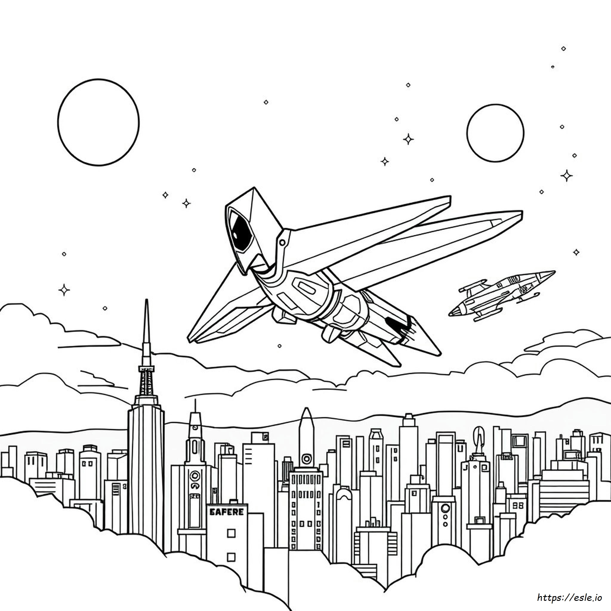 Starscream Coloring