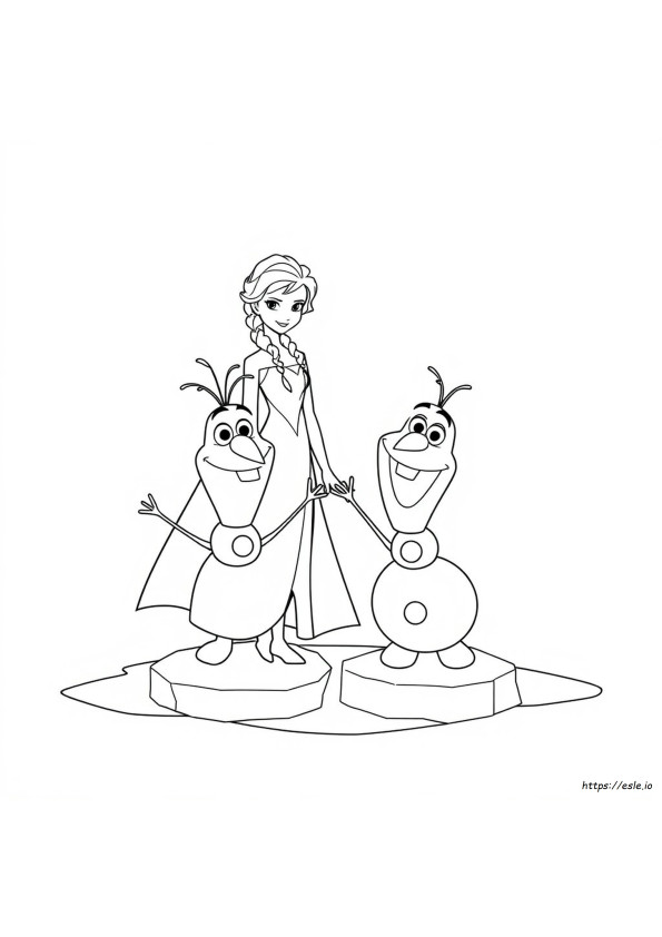 Free Printable Coloring Pages Of Elsa From Frozen