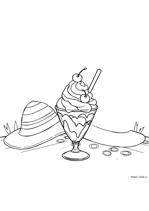 Ice Cream Coloring Pages For Adults