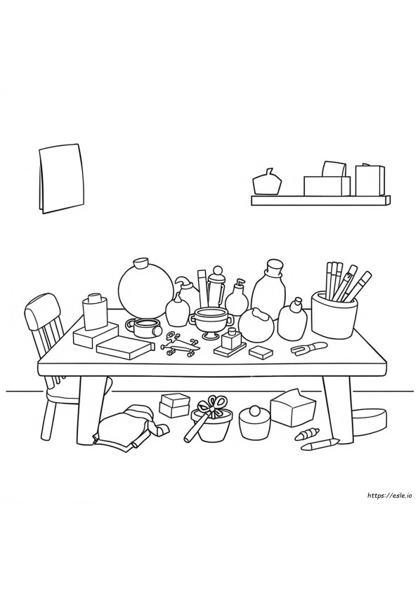 Stuff Coloring Pages