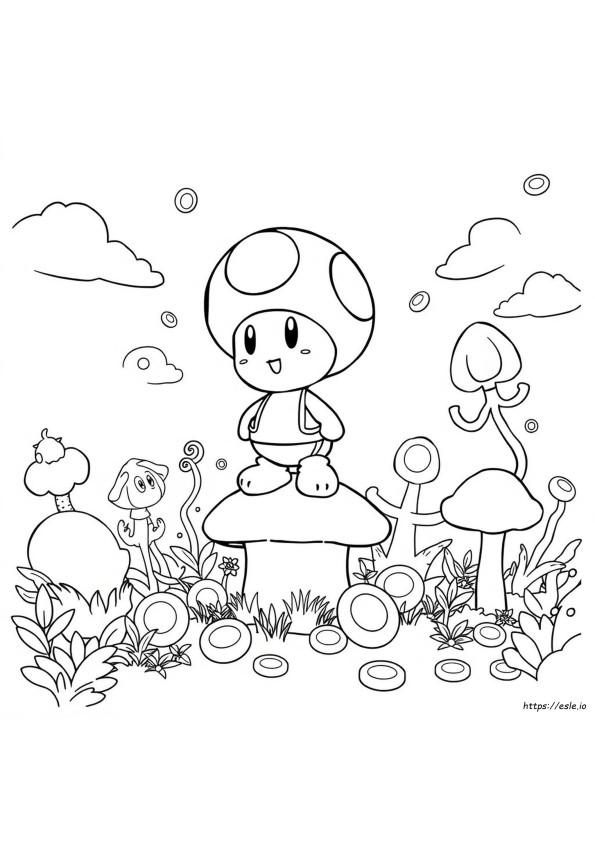 Printable Captain Toad Coloring Pages