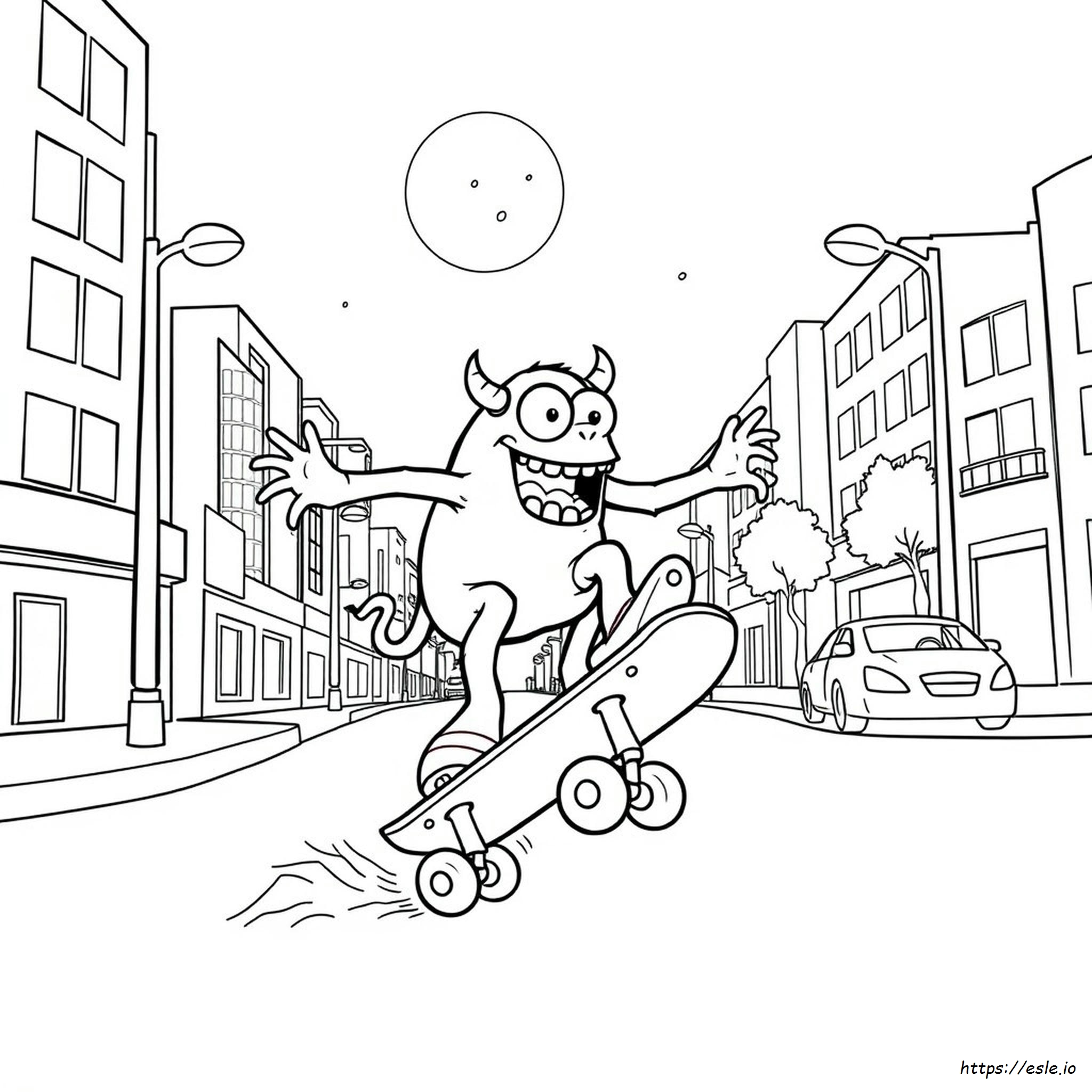 Monsterwheelies Ausmalbilder