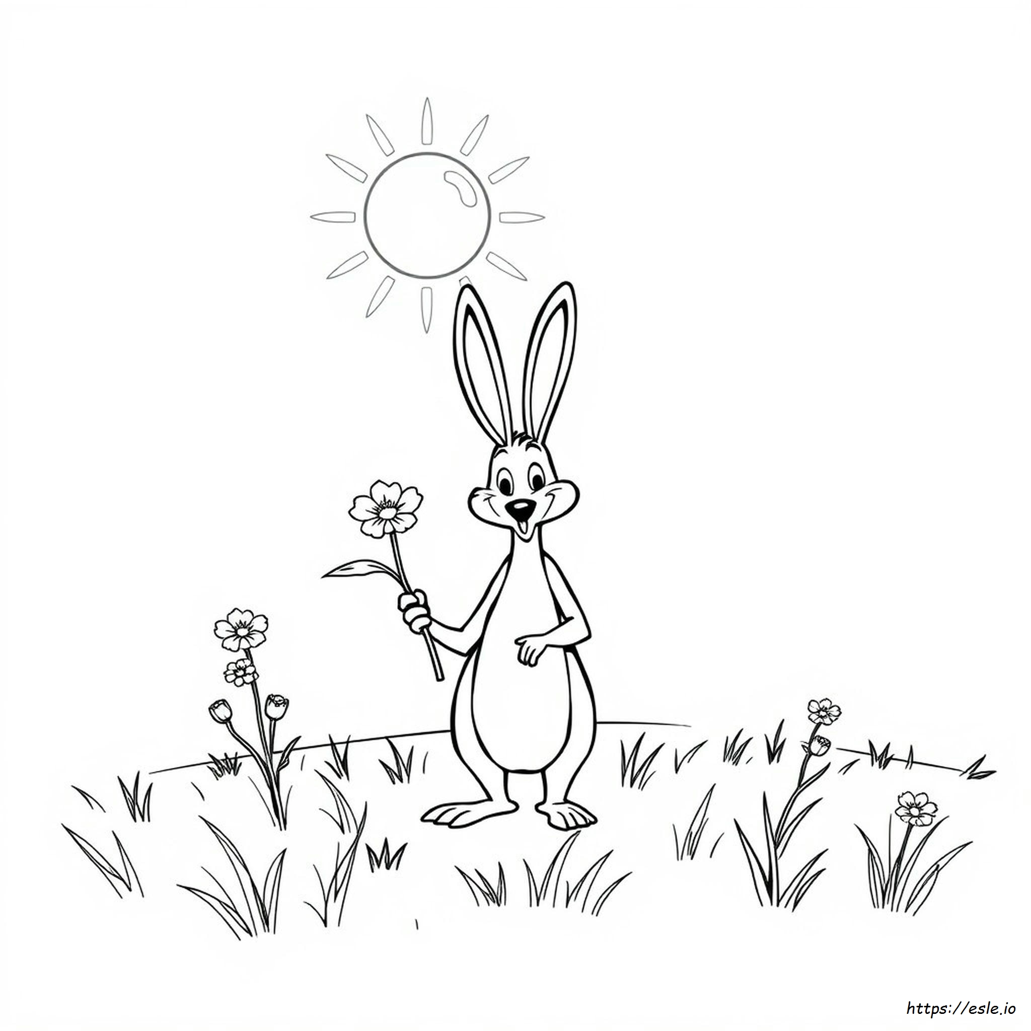 Bob Bilby Coloring Page