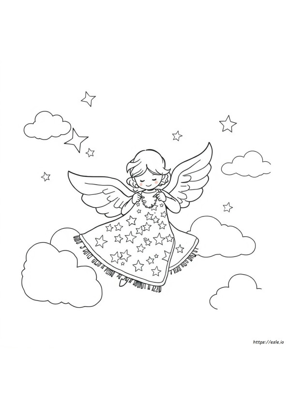 Free Stitch And Angel Coloring Pages
