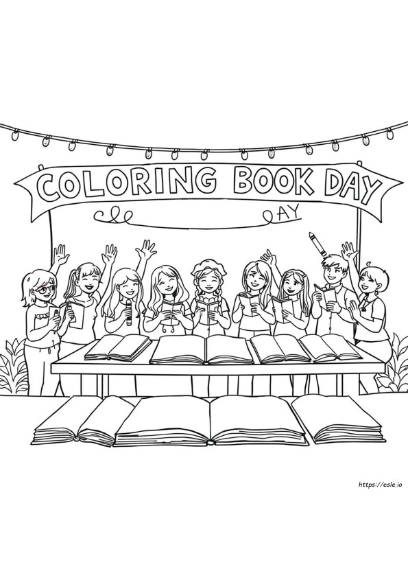 National Coloring Book Day
