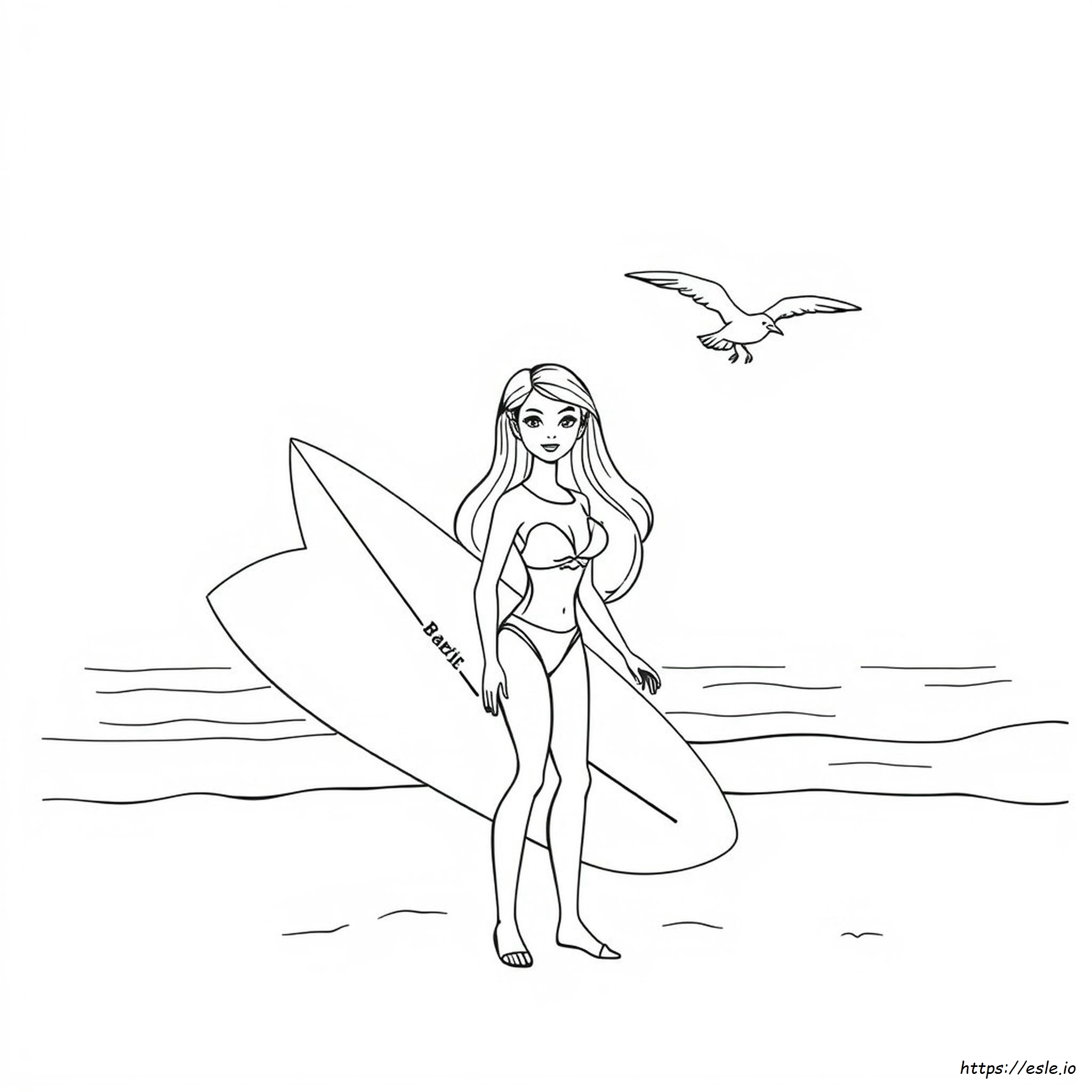 Dibujos De Barbie Para Colorear Gratis