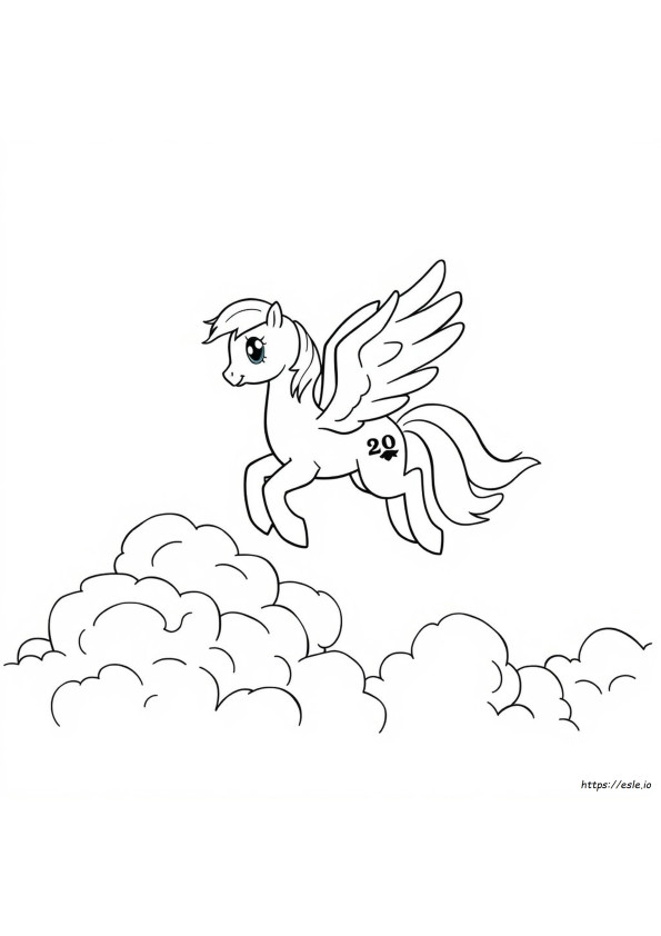 Meu Pequeno Pônei Pégaso Para Colorir