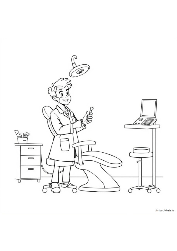 Dental Colouring Sheets
