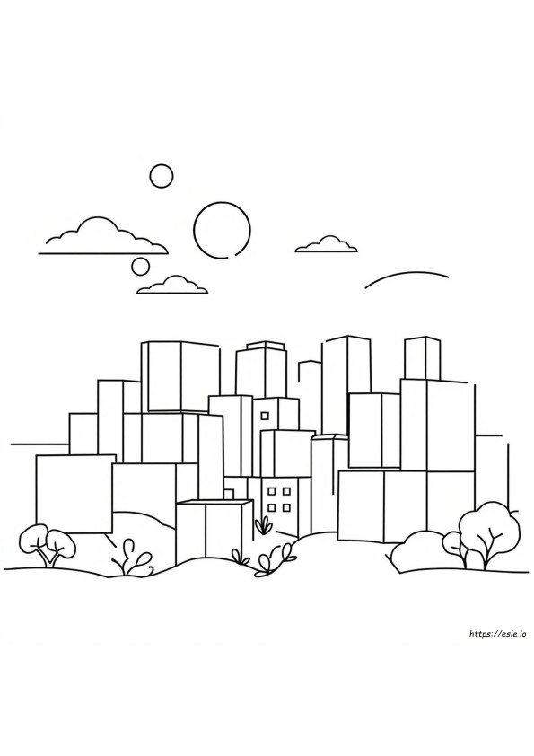 Cubism Coloring Pages