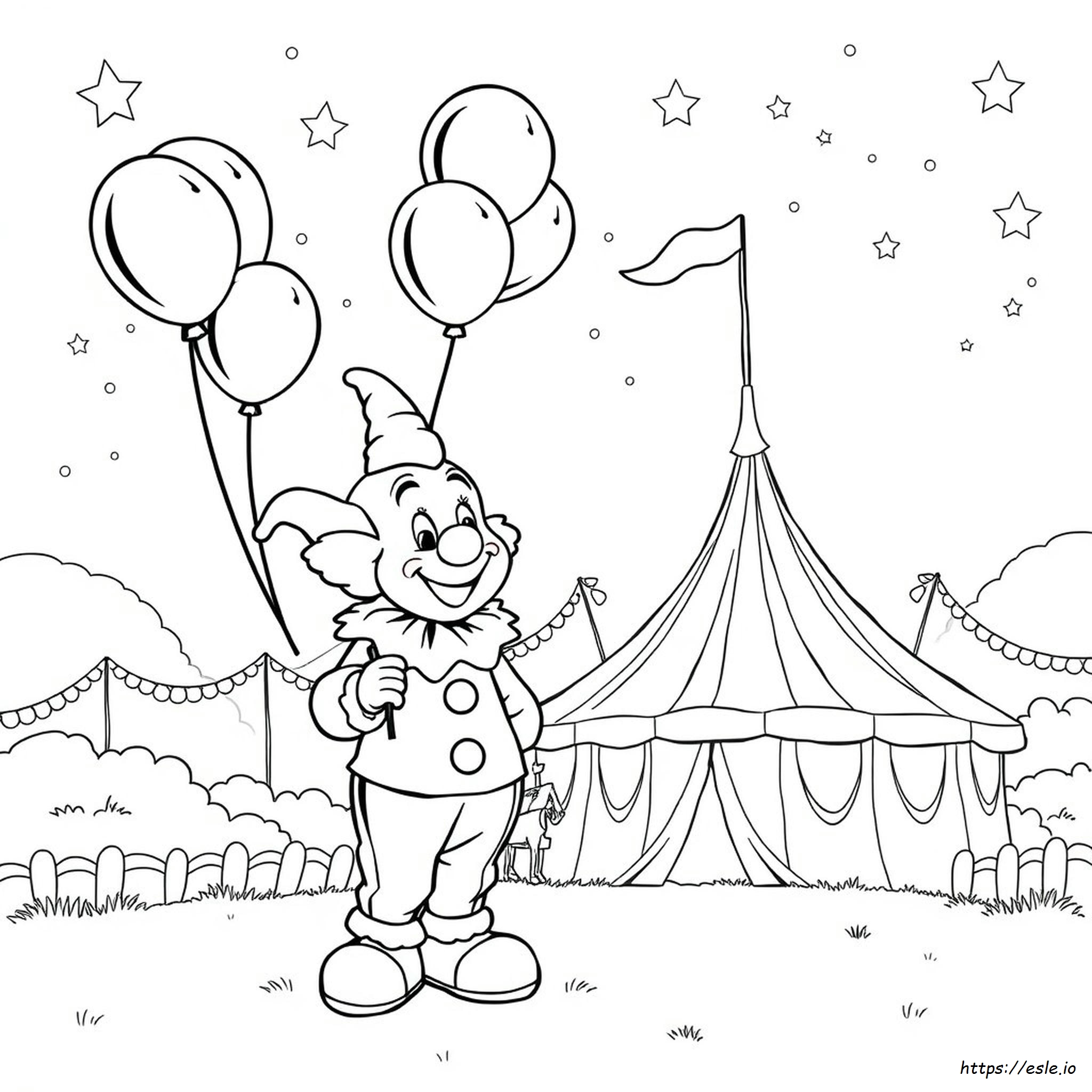 Precious Moments Clown Coloring Pages