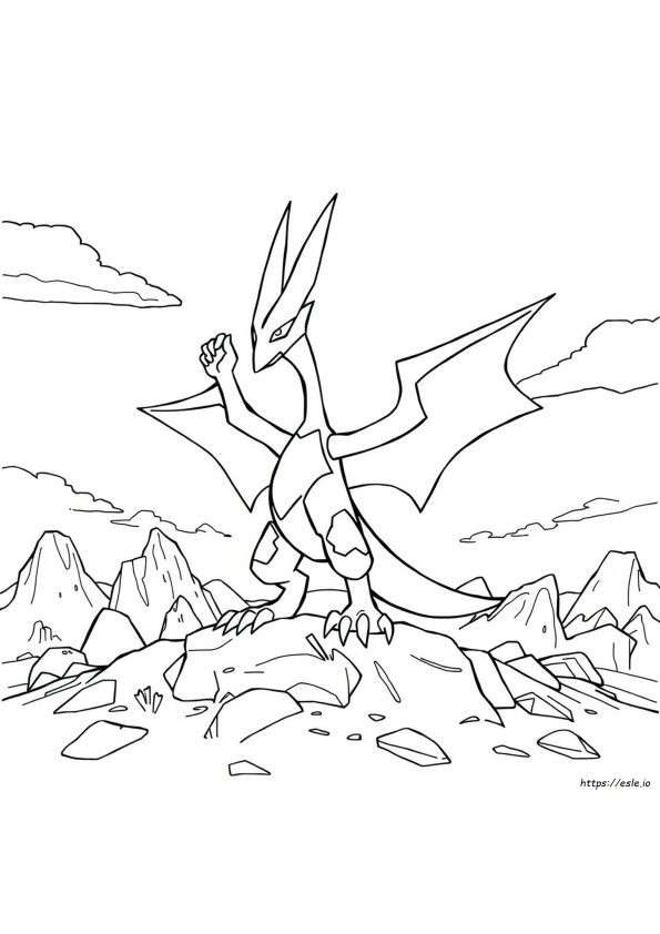 Gallade Pokemon Coloring Pages