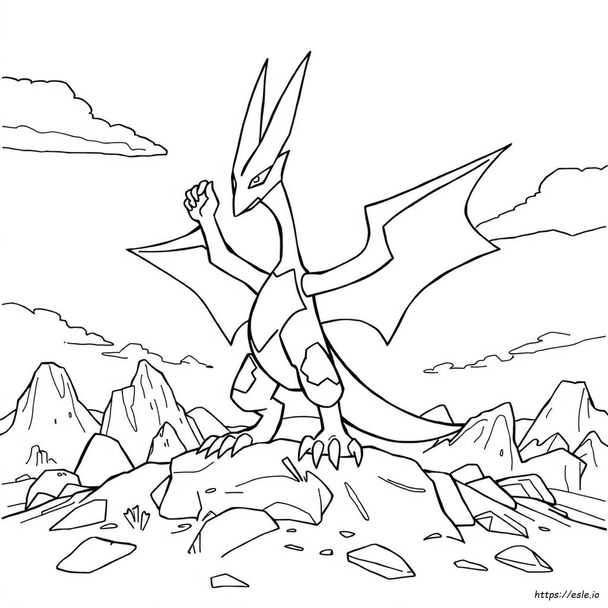 Gallade Pokémon Para Colorir