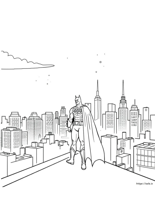 Batman Ausmalbilder
