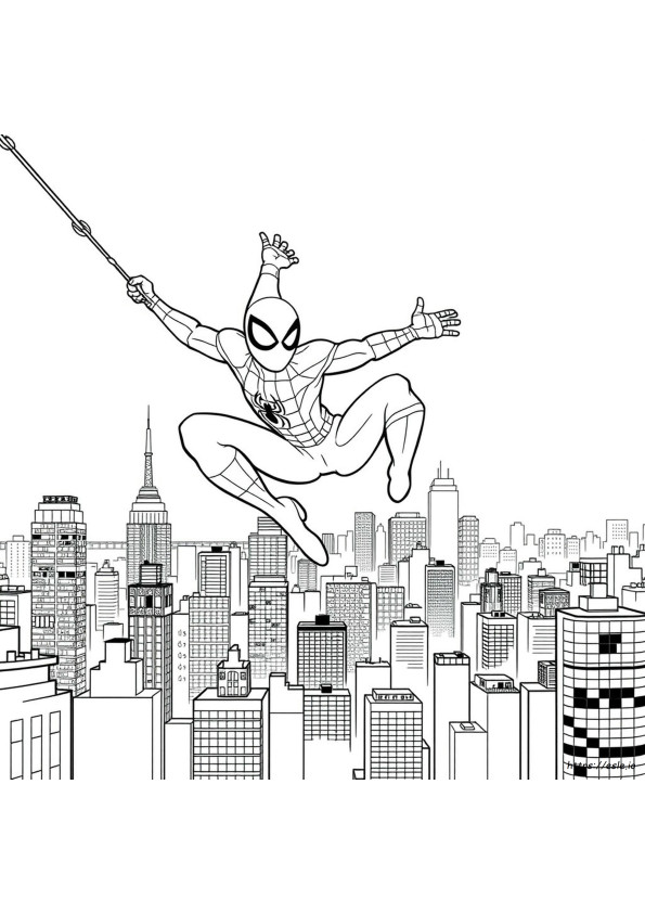 No Way Home Coloring Pages
