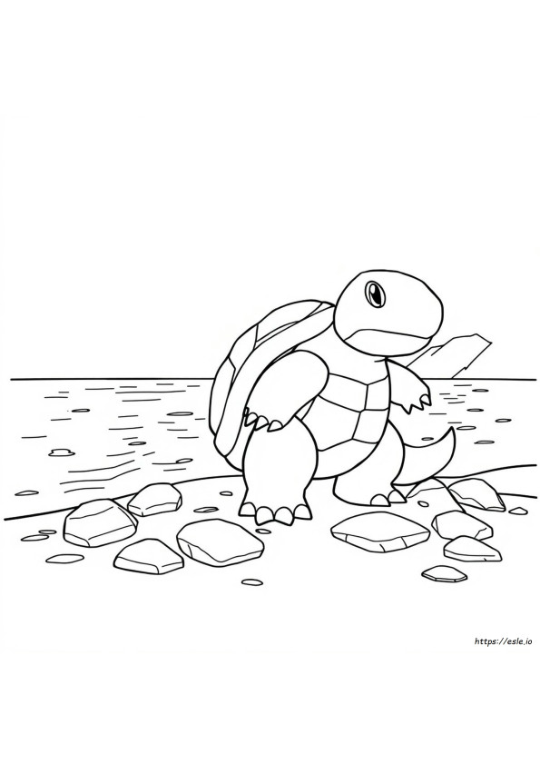 Pokemon Színező Blastoise