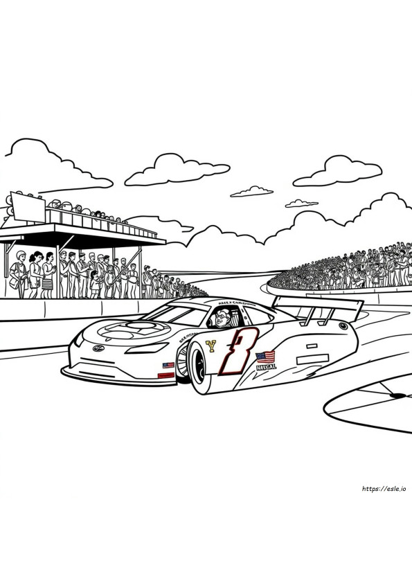 Pagini De Colorat Cu Mașini Nascar