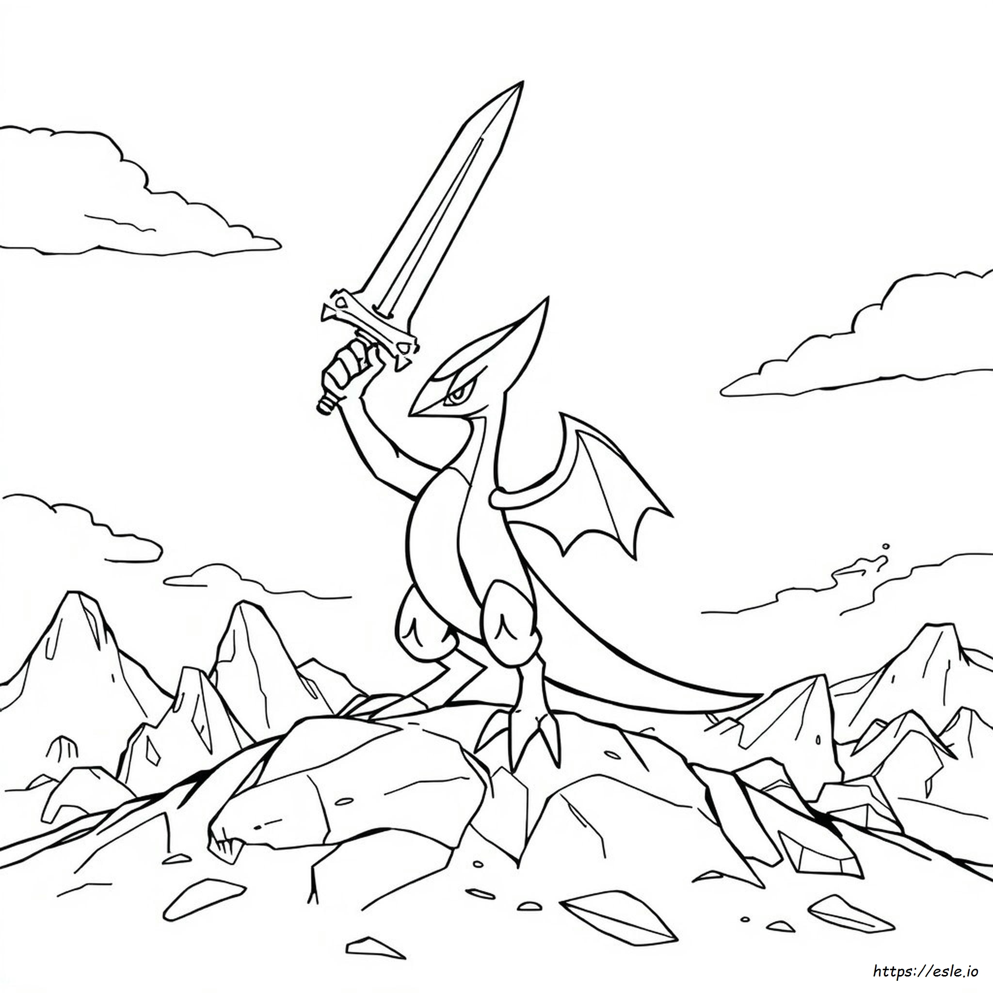 Gallade Gambar Mewarnai
