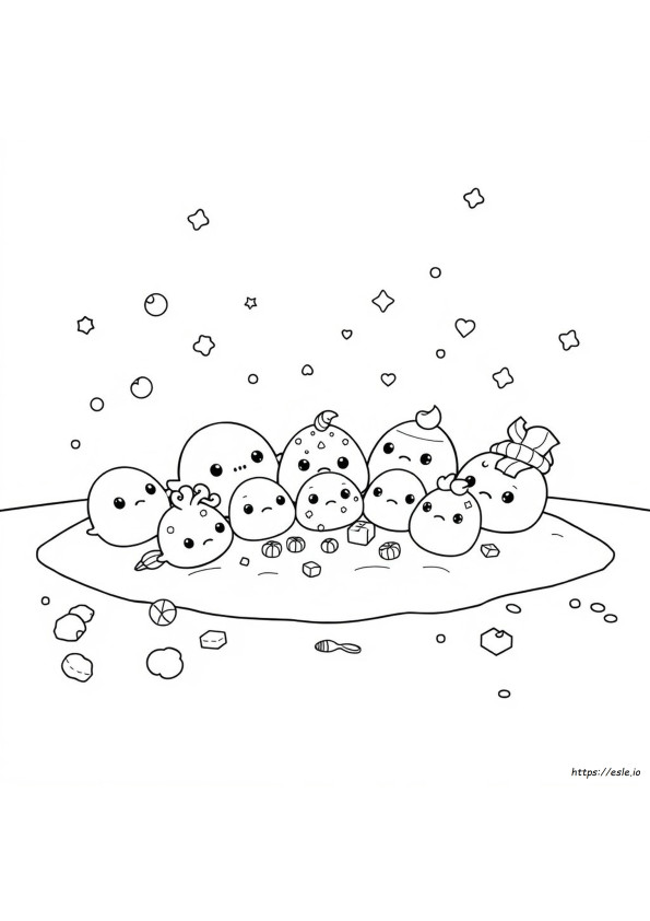 Coloring Pages Of Squishies