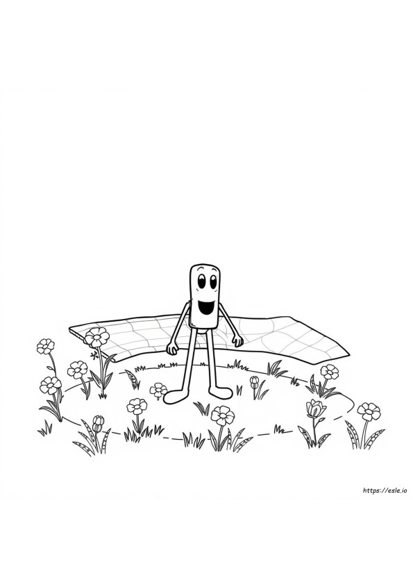 Forky Para Colorear