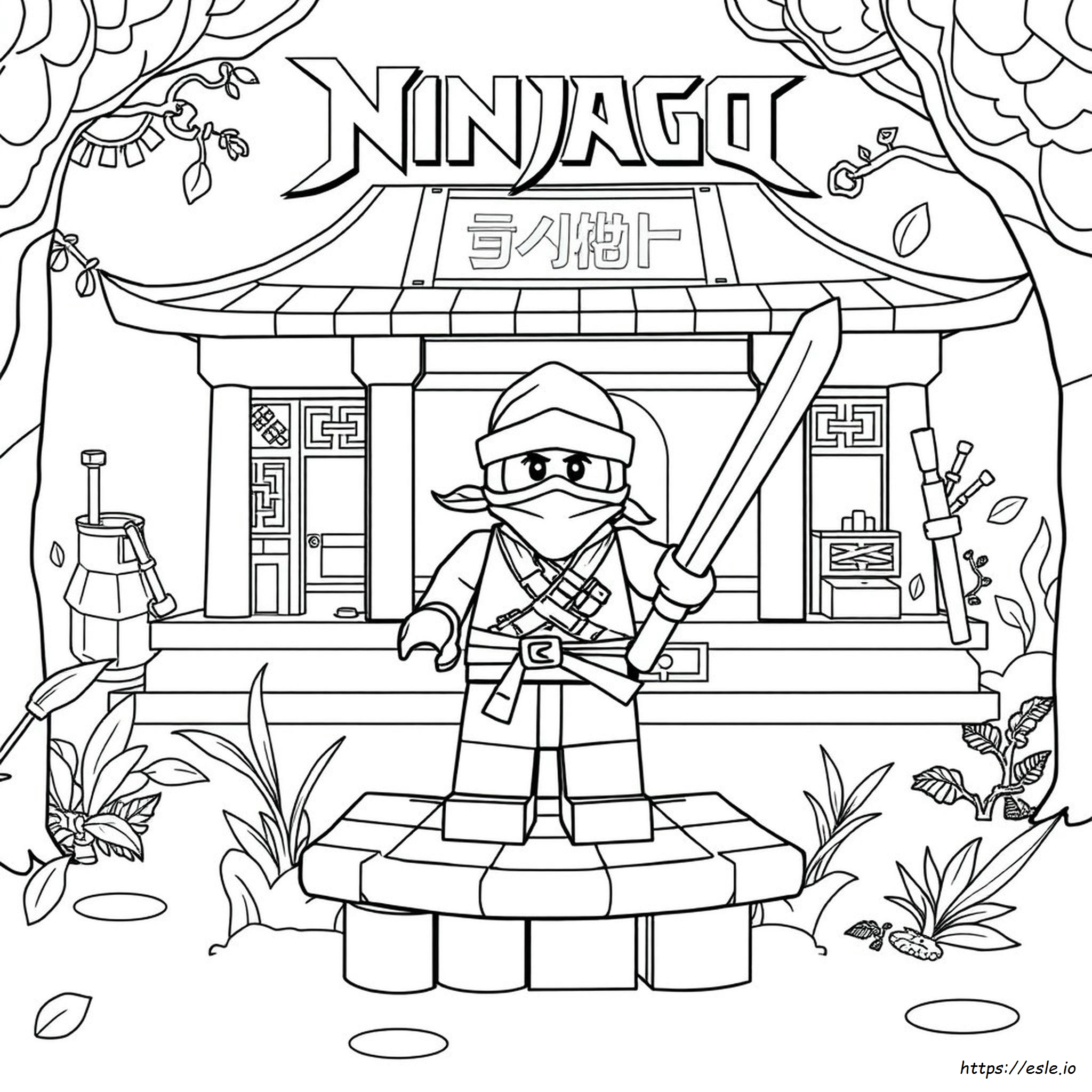 Coloriage Lego Ninjago À Imprimer Pdf