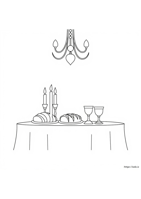 Shabbat Coloring Pages Free