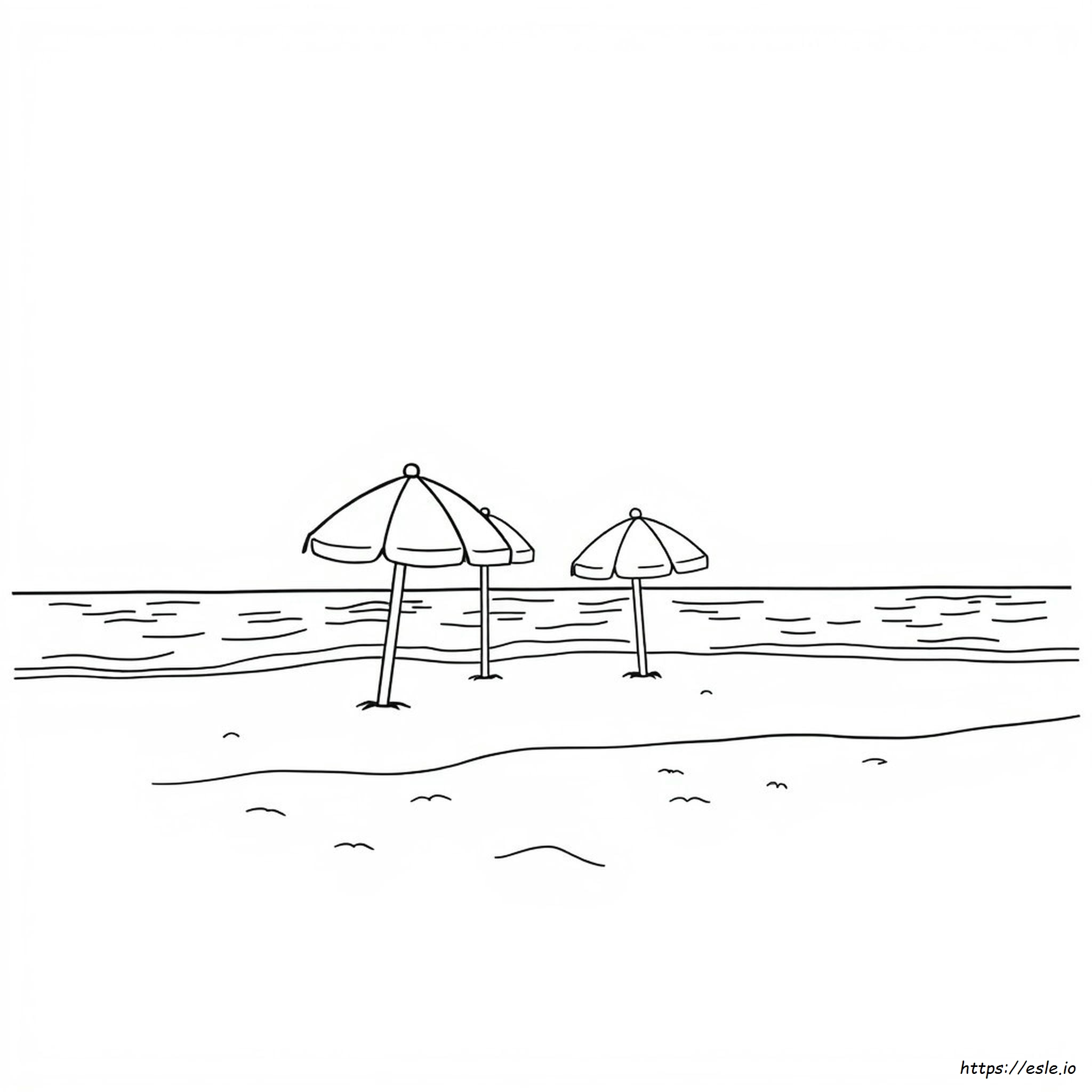 Coloring Pages For Beach