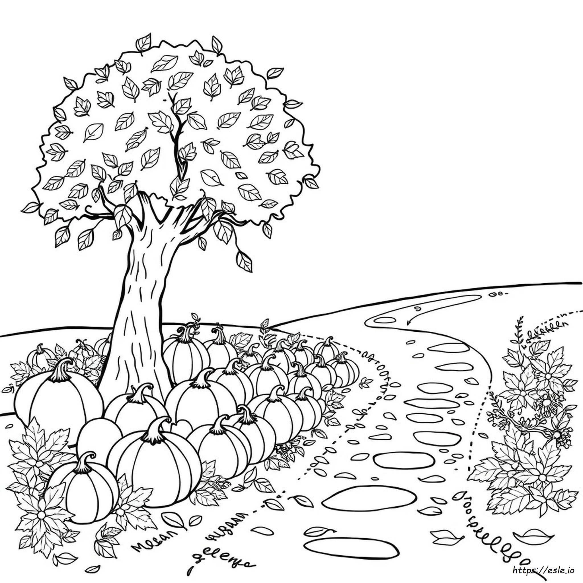 Free Coloring Pages For Fall Printable