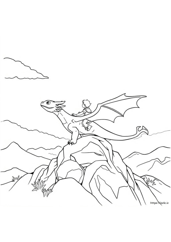 Dragon Trainer: Disegni Da Colorare E Stampare