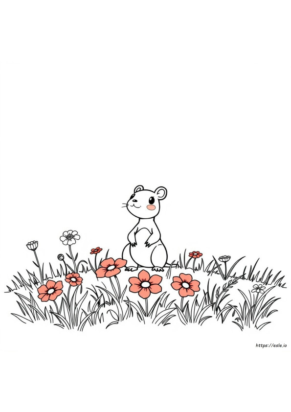 Rattata Coloring Page