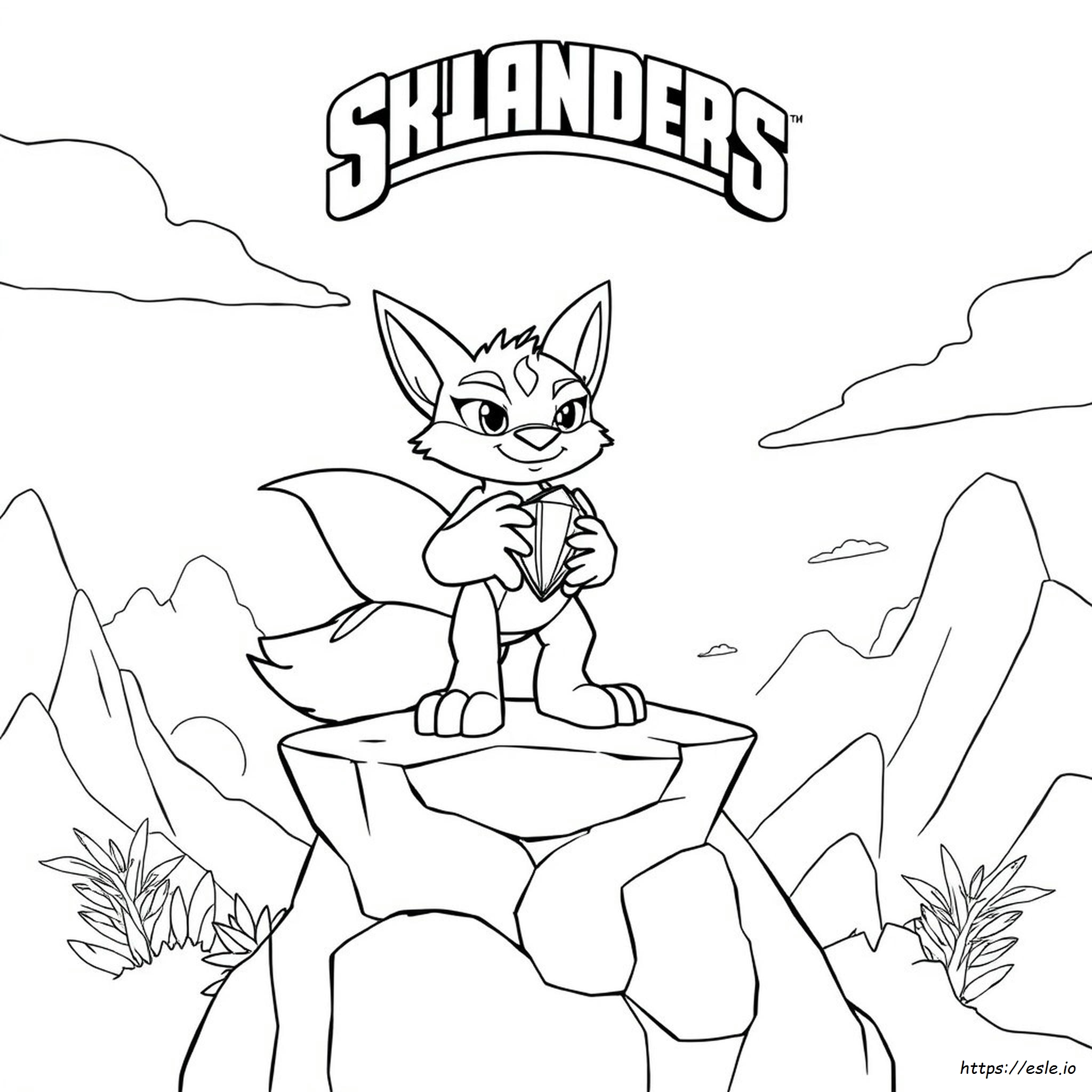 Skylanders Coloring Picture