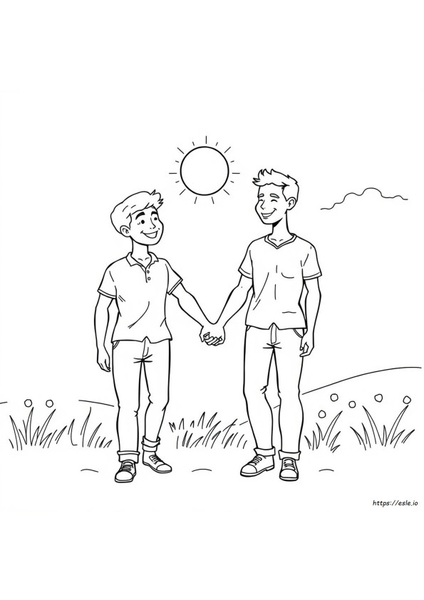 Gay Coloring Pages