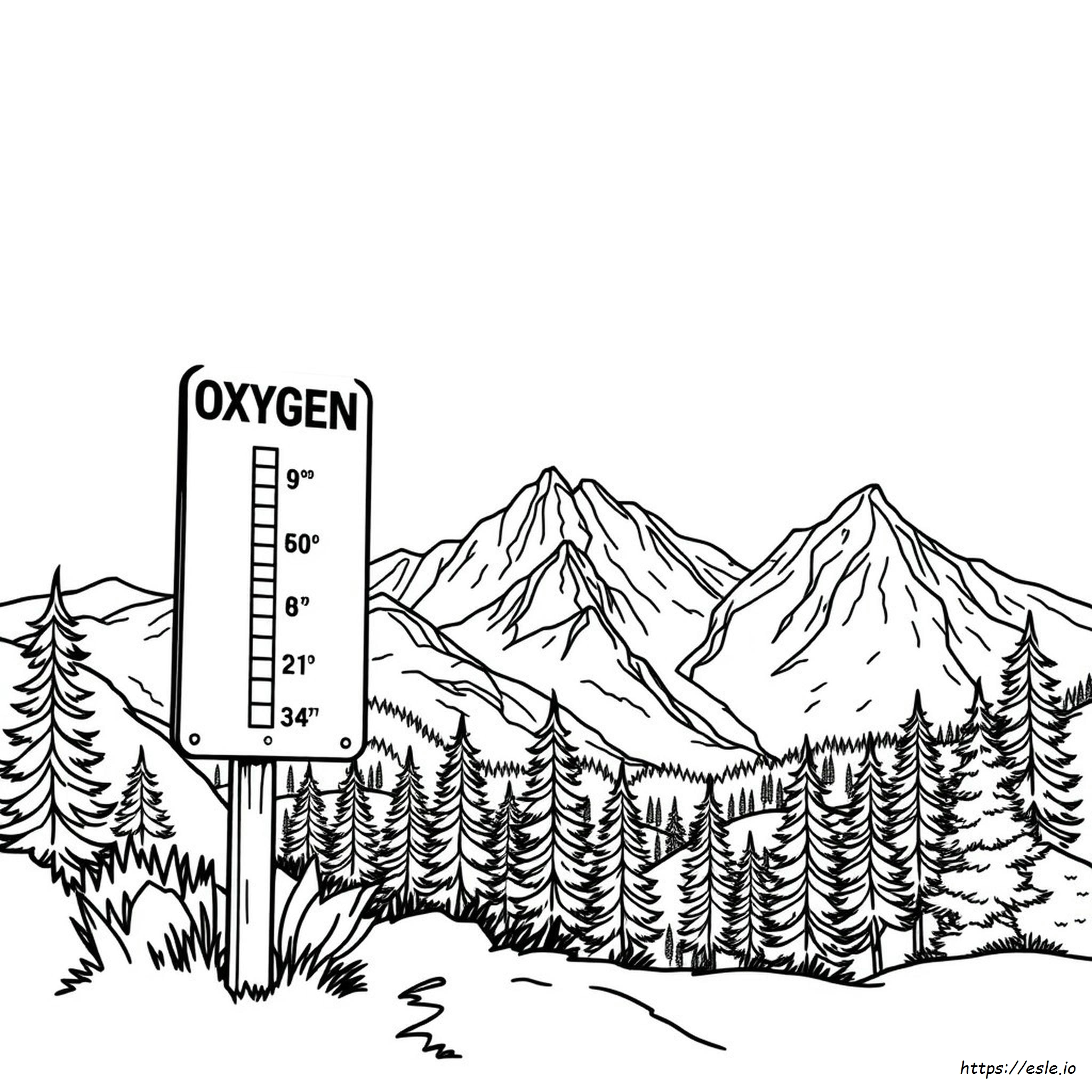 Niveaux D'oxygène Au Colorado
