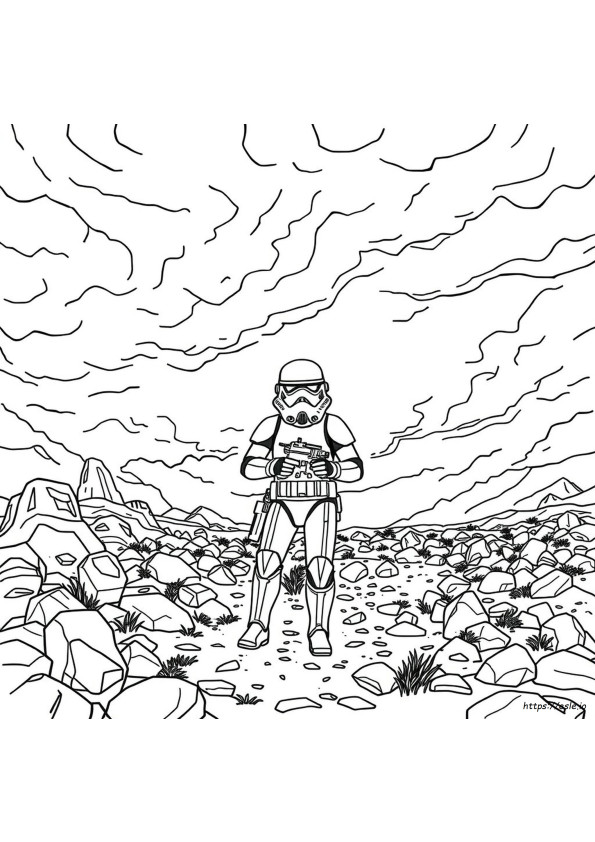 Stormtrooper Colouring