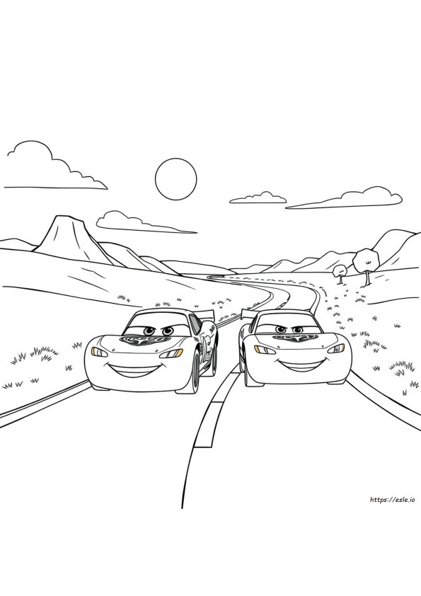 Disney Cars 2 Coloring Pages Printable