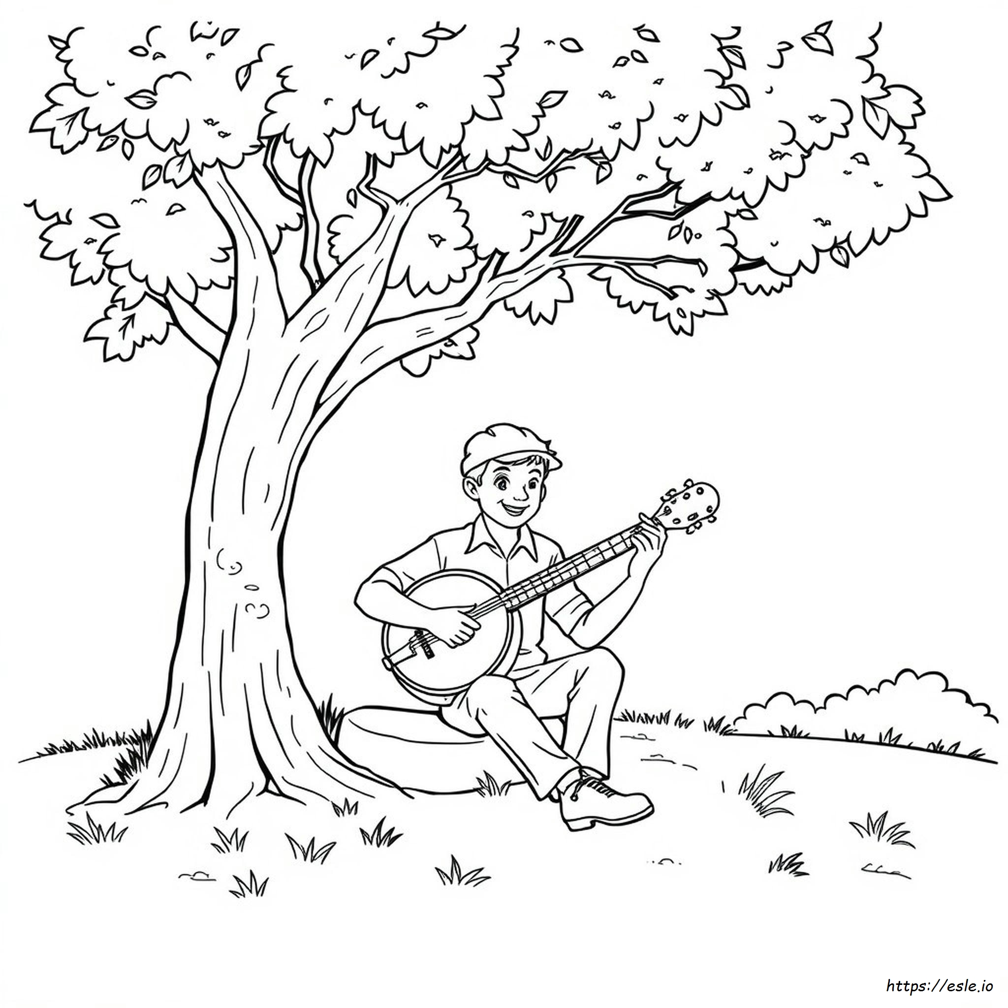 Banjo Da Colorare