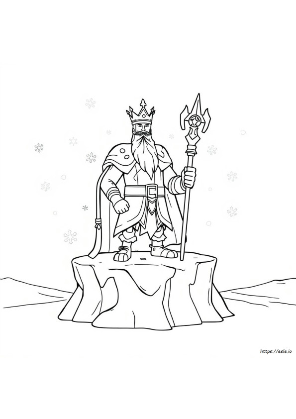 Fortnite Ausmalbilder Eiskönig